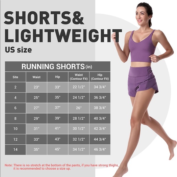 Purple Amazon athletic running shorts - Picture 4 of 8